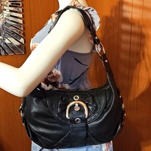 B Makowsky Genuine Leather Handbag lop s